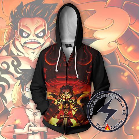 One Piece - Monkey D Luffy ZipUp - Hoodies Jackets